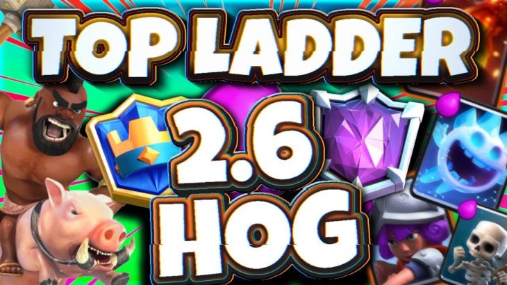 2.6 HOG TOP LADDER 😎