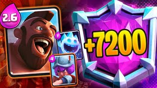 HOG 2.6 PUSH LADDER +7200 – CLASH ROYALE