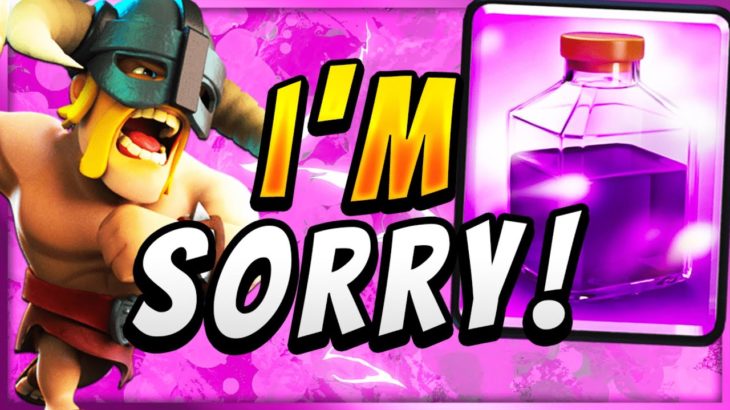 WARNING: NEW ELITE BARBARIANS RAGE DECK MAKES EVERYONE RAGE!— Clash Royale