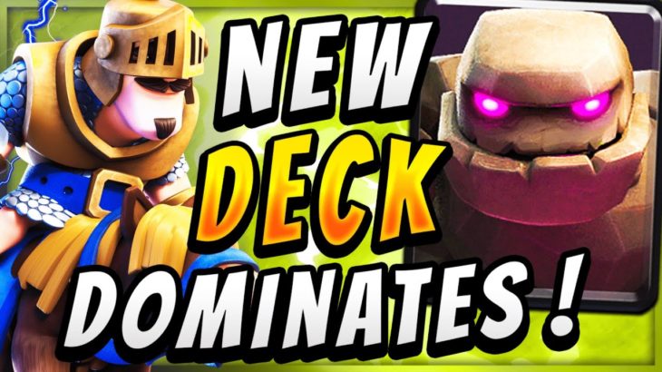 PRINCE IS BEYOND BROKEN in NEW BEST GOLEM DECK! — Clash Royale