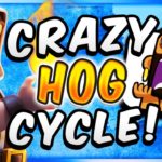 NO ONE EXPECTS THIS! INSANE WIZARD HOG RIDER DECK! — Clash Royale