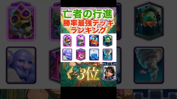 【クラロワ】亡者の行進最強デッキランキング